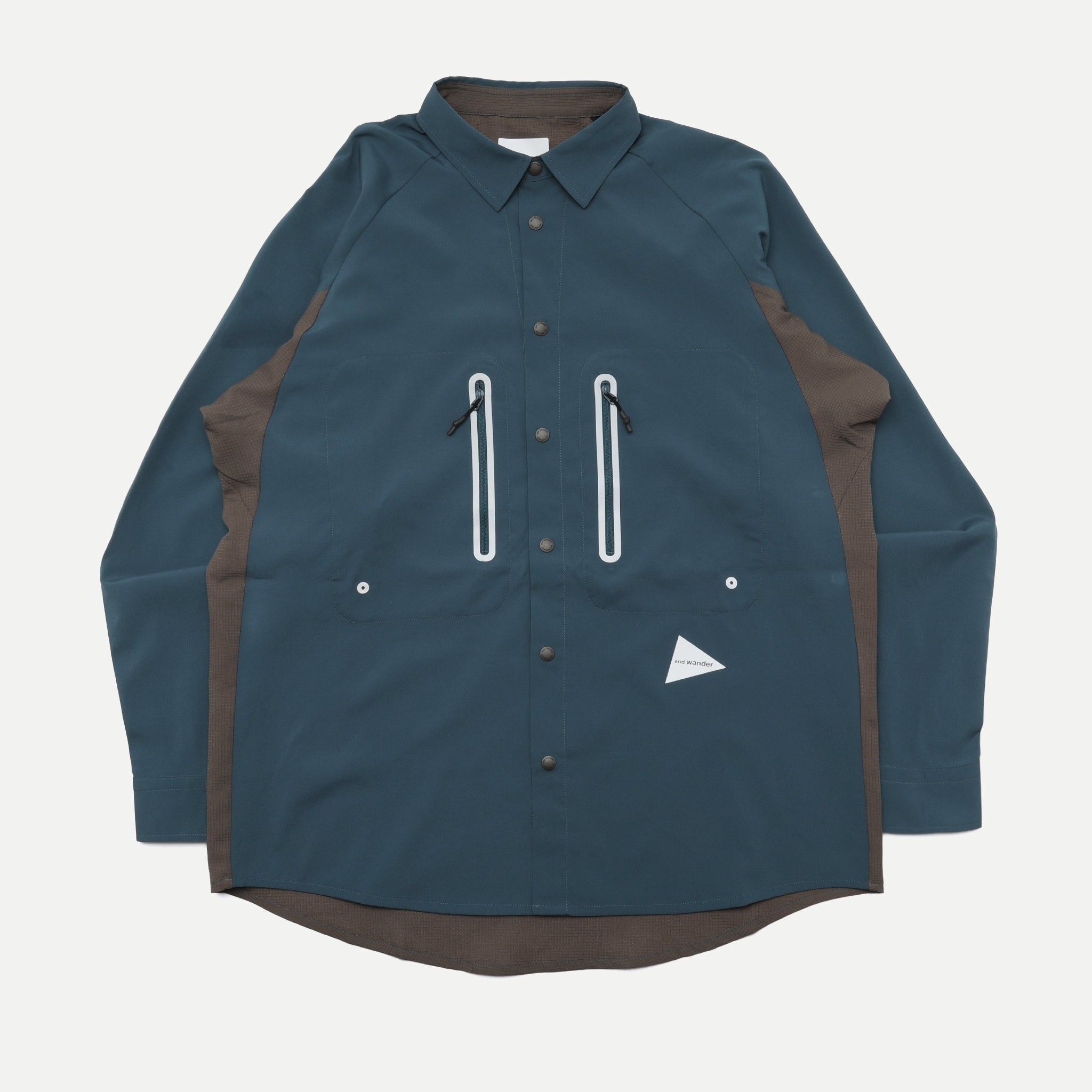 9,500円and wander Tech Long Sleeve Shirt